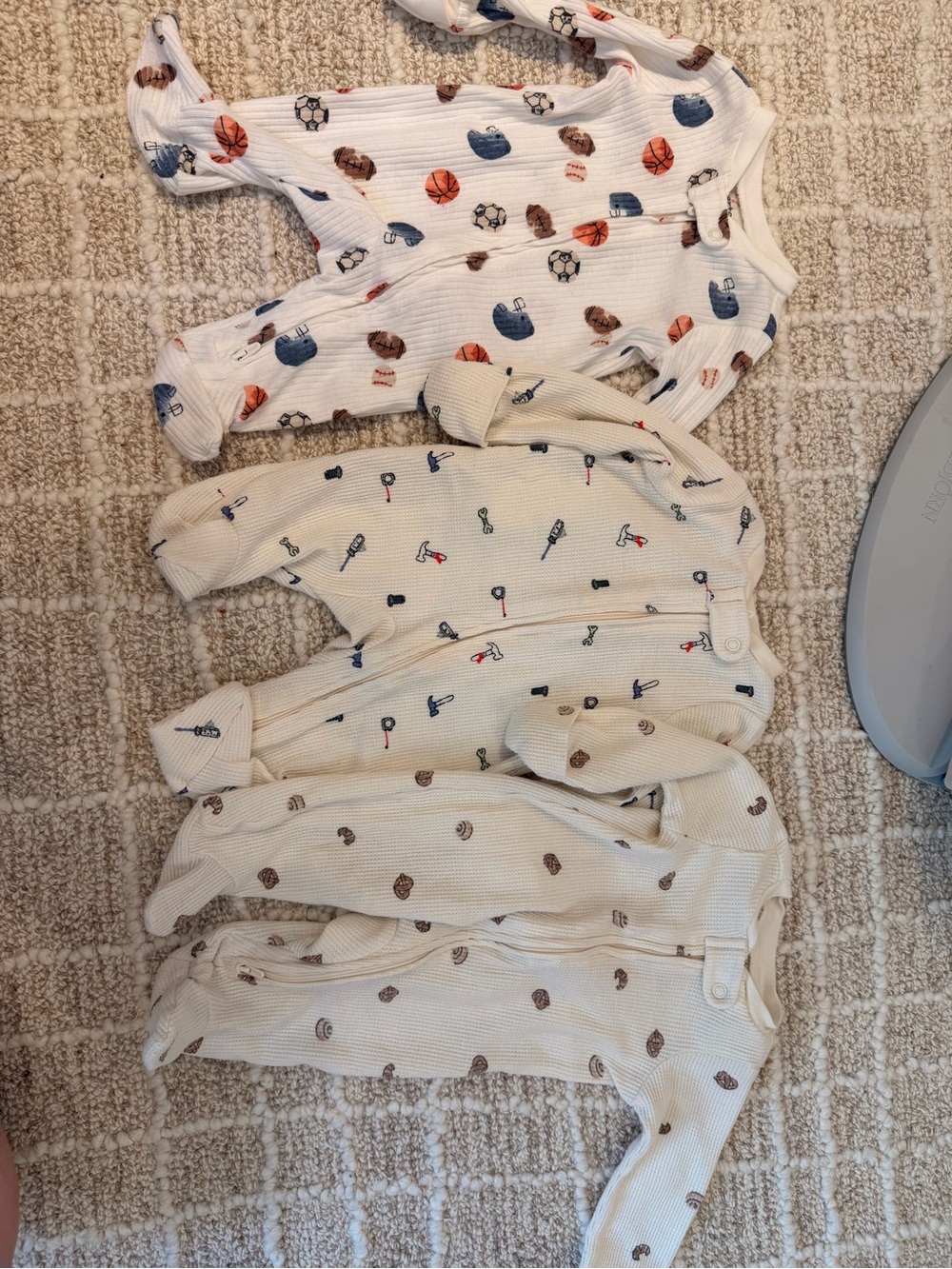 Carter's Newborn Footed Onesie Set